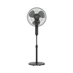 V-Guard Finesta Sts Plus 16 Pedestal Fan (Black)