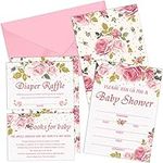 Marspark Set of 25 Floral Baby Show