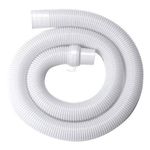 BARBELL Washing Machine Drain Pipe Compatible for lg, samsung, ifb, bosch, godrej, panasonic, videocon, electrolux, haier, intex, gem, sansui (1 Meter)