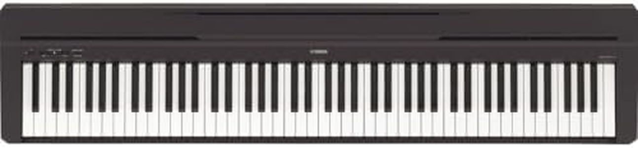 Yamaha 88-Key Weighted Action Digital Piano with Sustain Pedal and Power Supply (P45B)