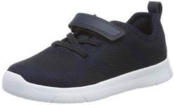 Clarks Boy's Ath Flux Low Top Sneakers, Blue Navy Navy, 6.5 UK Child