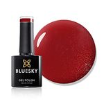 Bluesky Gel Nail Polish, Hollywood Red Carpet 80521, Apple, Bright, Red, Long Lasting, Chip Resistant, 10 ml (Requires Drying Under UV LED Lamp)