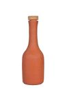 Village Decor Preseasoned Terracotta Water Bottle With Lid 800 Ml (Cork Water Bottle-800Ml)