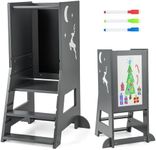 COSTWAY Kids Step Stool, Height Adj