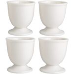 Ceramic Egg Cups Set of 4 for Soft Hard Boiled Eggs