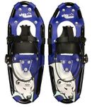 White Mountain - Lightweight Snow Shoes with Deluxe Harness - Snowshoes for Kids - Made in Aluminum Alloy for Maximum Durability and Lightness - Include Tote Bag ​ (8''x19'', Blue Bear)