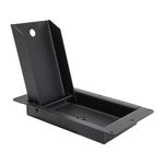 Extreme Max 5001.6501 Flip-Up Recessed Flush-Mount Motorcycle Wheel Chock for Enclosed Trailers - 16"