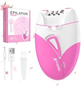 Epilator for Women, Facial Hair Remover for Women, Hair Removal Device for Women Rechargeable, Epilator Hair Removal with 36 Tweezers, Electric Hair Remover for Face Legs Arms Armpit Bikini