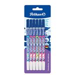 Pelikan Super-Pirat 850 Set of 6 Erasers