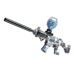 Camin Automatic Gel Blaster Gun |10K Gel Balls | for Adults Electric Operated Gun High Speed Upto 50 Feet Range |Rechargeable|Safe & Durable Outdoor Shooting Game| Multicolor