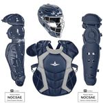 All Star System7 Axis NOCSAE Certified Adult Pro Catcher's Kit