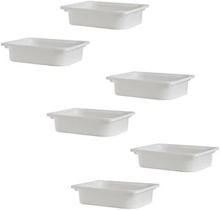 Ikea TROFAST Lot de 6 boîtes de rangement Blanc