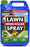 Jarder Lawn Weed Killer Spray 5L - Kills Weeds not Grass - Kills Weeds at the Root - 5L Covers 250m2 - Ready to Use Formula
