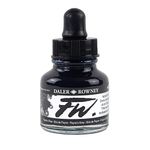 Daler-Rowney FW Acrylic Ink Bottle Paynes Grey - Versatile Acrylic Drawing Ink for Artists and Students - Permanent Calligraphy Ink - Archival Ink for Illustrating and More