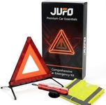 JUFO Car Emergency Kit, 3-in-1 Road