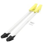 SUDEG Ladder Leveler,1Pair Ladder Stabilizer Ladder Safety Legs with Anti Slip Rubber Feet,Extension Ladder Stabilizer Pair Loads Up to 440lbs