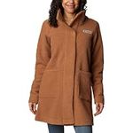 Columbia Women's Panorama Long Jacket, Camel Brown, 2X