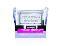 Neutrogena Makeup Remover Cleansing Face Wipes, Night Calming Facial Wipes, 50 Count