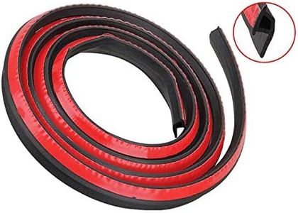 SHENGYAWAUTO P-Shape Rubber Weather Seal Hollow Universal Car Door Strip Weatherstrip 4M 13FT