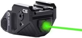 Viridian New C5 Rechargeable Universal Compact Weapon Green Laser Sight, with SAFECharge Power Source, Universal Mounted, Instant-On.