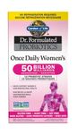 Garden of Life - Dr. Formulated Probiotics Once Daily Women's | Supports Women's Gut Health & Digestion | Eases Gas & Bloating | 50 Billion CFU + 16 Probiotic Strains | Gluten Free, Dairy Free, Soy Free