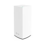 Linksys Velop MX5300 Tri-Band Whole Home Mesh WiFi 6 System (AX5300) WiFi Router, Extender & Booster up to 3000 sq ft, 4x Faster Speed for 50+ Devices with MU-MIMO & Parental Controls - 1 Pack, White