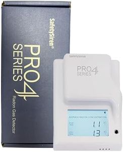 SafetySiren Pro4 Series (4th Gen) - Leader in Home Radon Detection Since 1993. Made in The USA - USA Version pCi/L