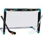 Franklin Sports NHL League Logo San Jose Sharks Mini Hockey Set