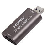 Microware USB HDMI Video and Game Capture Card (USB 2.0 Video Capture)