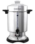 Hamilton Beach Commercial Coffee Urn & Hot Beverage Dispenser, 60 Cup Capacity, Polished Stainless Steel (D50065)