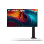 LG 27UN880-B Ultrafine Monitor 27 UHD (3840 x 2160) IPS Display, sRGB 99% Color Gamut, VESA DisplayHDR 400, USB Type-C, Ergo Stand-Black