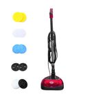 Ewbank EP170 Lightweight Floor Polisher, Cleaner, Buffer and Scrubber with Reusable Pads, Ideal for Any Hard Floors, Laminate, Wood, Vinyl, Marble and Granite, Red