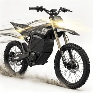 NEXVEY STORM Electric Dirt Bike for Adults, 6500W 72V Fast E-Motorcycle | 57MPH fast | 55-mile range | 320N.m torque | Powerful electric motorcycle | Conquer any off-road trail