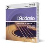 Strings Guitar D'Addario EJ26-3D 3-Pack