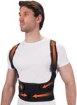 PANUSU Posture Corrector for Women - Posture Corrector for Men - Adjustable Full Back Brace Posture Corrector For Upper and Lower Back Pain Relief - Scoliosis, Hunchback, Spine Corrector - Extra Large