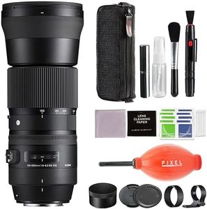 Sigma 150-600mm 5-6.3 Contemporary DG OS HSM Lens for Nikon DSLR Cameras + Complete Accessory and Travel Bundle