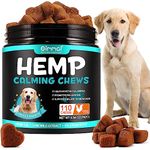 Bieyoc Calming Chews for Dogs, Dog Calming Treats with Hemp Oil, Helps with Dog Anxiety, Separation, Reactivity, Barking, Stress Relief, Hyperactivity, Aggression(110pcs Chicken)