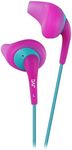 JVC HAEN10P Gumy Sport Earbuds, Pink