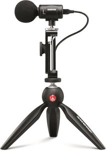 Shure MV88+ Video Kit – Portable Digital Microphone for Video Recording