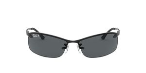 Ray-Ban Men's Top Bar Sunglasses, Black (006/71 Matte Black), 63 UK