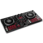 Numark Mixtrack Pro FX – 2 Deck DJ Controller with DJ Mixer, Built-in Audio Interface, Capacitive Touch Jog Wheels and FX Paddles