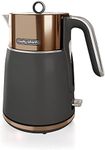 Morphy Richards Signature Opulent Jug Kettle, 1.5L, 3KW Rapid Boil, Removable Filter, 360 Cordless Base, Steel Body, Copper, 100742
