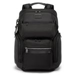TUMI - Alpha Bravo Nomadic Backpack - Men's Durable Carry On Bag - 18.8" X 15.0" X 9.0" - Fits up to 15" Laptop - Black