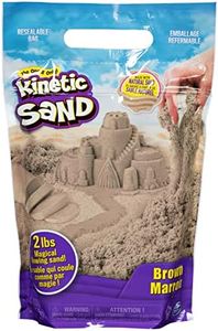 Kinetic Sand, The Original Moldable Sensory Play Sand, Brown, 2 lb. Resealable Bag, Ages 3+