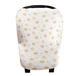 Copper Pearl Baby Car Seat Cover Canopy and Nursing Cover Multi-Use Stretchy 5 in 1 Gift "Chip"