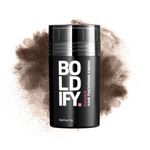 BOLDIFY Hair Fibers for Thinning Hair (MEDIUM BROWN) Hair Powder - 12g Bottle - Undetectable & Natural Hair Filler Instantly Conceals Hair Loss - Hair Thickener, Topper for Fine Hair for Women & Men​