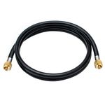 5 FT Propane Gas Line Extension with 3/8" Female Flare Propane Hose for Any Propane Appliances with 3/8" Male Flare, for RV, Patio Heater, LP Grills, Burner, Propane Fire Pit Hose Kit, CSA Certified