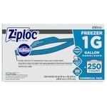 Ziploc Freezer bag, gallon, 250 ct