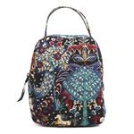 Vera Bradley Women's Cotton Lunch Bunch Lunch Bag, Enchantment, One Size