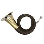 Tuyama® TJG-202 Hunting Horn in Bb (Broader Bell Shape) - B flat Fuerst Pless Horn Post Horn